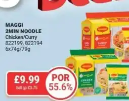 Bestway Maggi 2min noodle chicken/curry offer