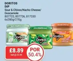 Bestway DORITOS DIP Sour & Chives/Nacho Cheese/ Guacamole offer