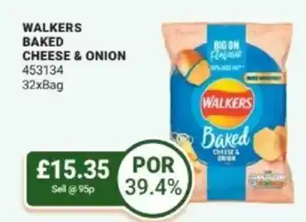 Bestway Walkers baked cheese & onion offer