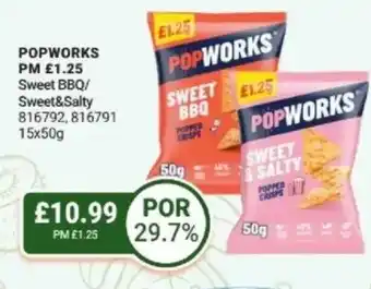Bestway POPWORKS Sweet BBQ/ Sweet&Salty offer