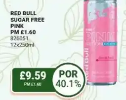 Bestway Red bull sugar free pink offer