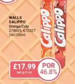 Bestway WALLS CALIPPO Orange/Cola offer