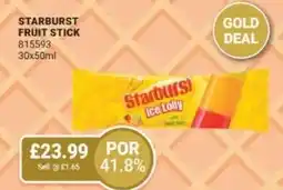 Bestway Starburst fruit stick offer