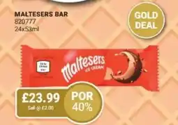 Bestway Maltesers bar offer
