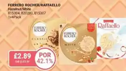Bestway Ferrero rocher/raffaello hazelnut/white offer