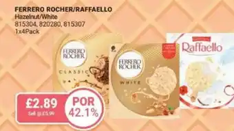 Bestway Ferrero rocher/raffaello hazelnut/white offer