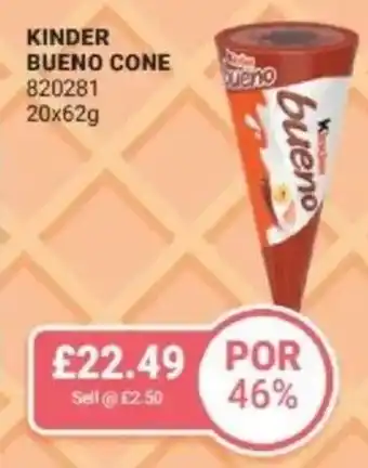 Bestway Kinder bueno cone offer
