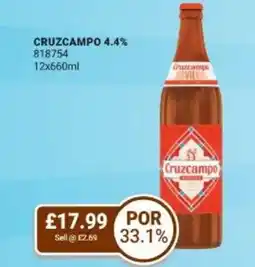 Bestway CRUZCAMPO 4.4% offer