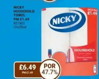 Bestway Nicky household towel offer