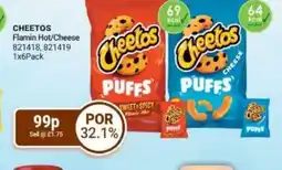 Bestway CHEETOS Flamin Hot/Cheese offer
