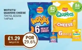 Bestway Wotsits/ quavers cheese offer