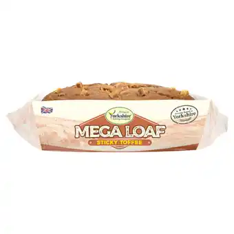 Asda Yorkshire Baking Company Mega Loaf Sticky Toffee Loaf Cake offer