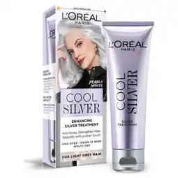 Asda L'Oreal Cool Silver Pearly White offer