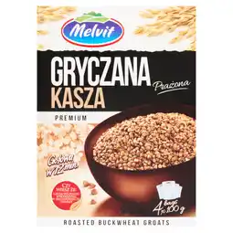Asda Melvit Premium Roasted Buckwheat Groats 4 x 100g (400g) offer