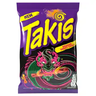 Iceland Takis Dragon Sweet Chilli 180g offer