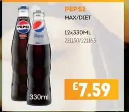 Bestway PEPSI Max/diet offer