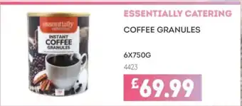 Bestway ESSENTIALLY CATERING Coffee granules offer