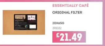 Bestway ESSENTIALLY CAFÉ Original filter offer