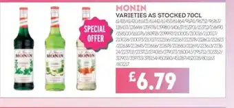 Bestway MONIN Varieties as stocked offer