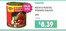 Bestway MAGGI Rich & rustic tomato sauce offer