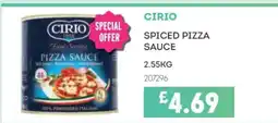 Bestway CIRIO Spiced pizza sauce offer
