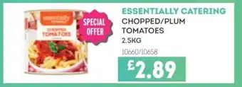 Bestway ESSENTIALLY CATERING Chopped/plum tomatoes offer