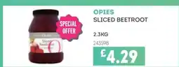 Bestway OPIES Sliced Beetroot offer