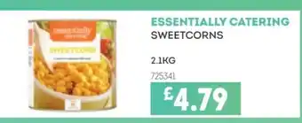 Bestway ESSENTIALLY CATERING Sweetcorns offer