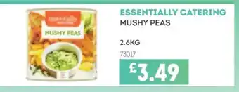 Bestway ESSENTIALLY CATERING Mushy peas offer