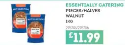 Bestway ESSENTIALLY CATERING Pieces/halves walnut offer