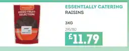 Bestway ESSENTIALLY CATERING Raisins offer