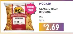 Bestway MCCAIN Classic hash browns offer