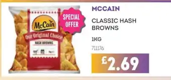 Bestway MCCAIN Classic hash browns offer