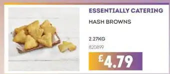 Bestway ESSENTIALLY CATERING Hash browns offer