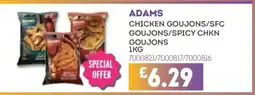 Bestway ADAMS Chicken goujons/sfc goujons/spicy chkn goujons offer