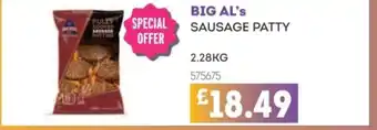 Bestway BIG AL's Sausage patty offer