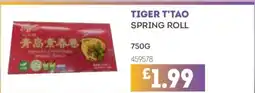 Bestway TIGER T'TAO Spring roll offer