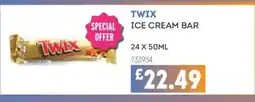 Bestway TWIX Ice cream bar offer
