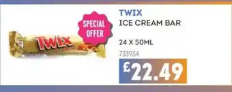 Bestway TWIX Ice cream bar offer