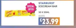 Bestway STARBURST Ice cream bar offer