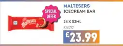 Bestway MALTESERS Ice cream bar offer