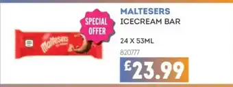 Bestway MALTESERS Ice cream bar offer