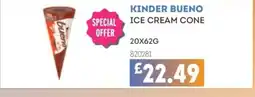 Bestway KINDER Bueno Ice cream cone offer