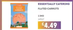 Bestway ESSENTIALLY CATERING Fluted carrots offer