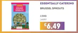 Bestway ESSENTIALLY CATERING Brussel sprouts offer