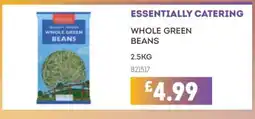Bestway ESSENTIALLY CATERING Whole green beans offer
