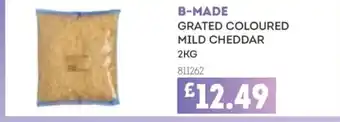 Bestway B-MADE Grated coloured mild cheddar offer