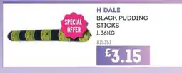 Bestway H DALE Black pudding sticks offer