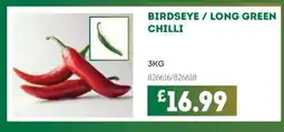 Bestway Birdseye/long green chilli offer