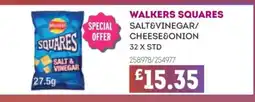 Bestway WALKERS SQUARES Salt&vinegar/ cheese&onion offer